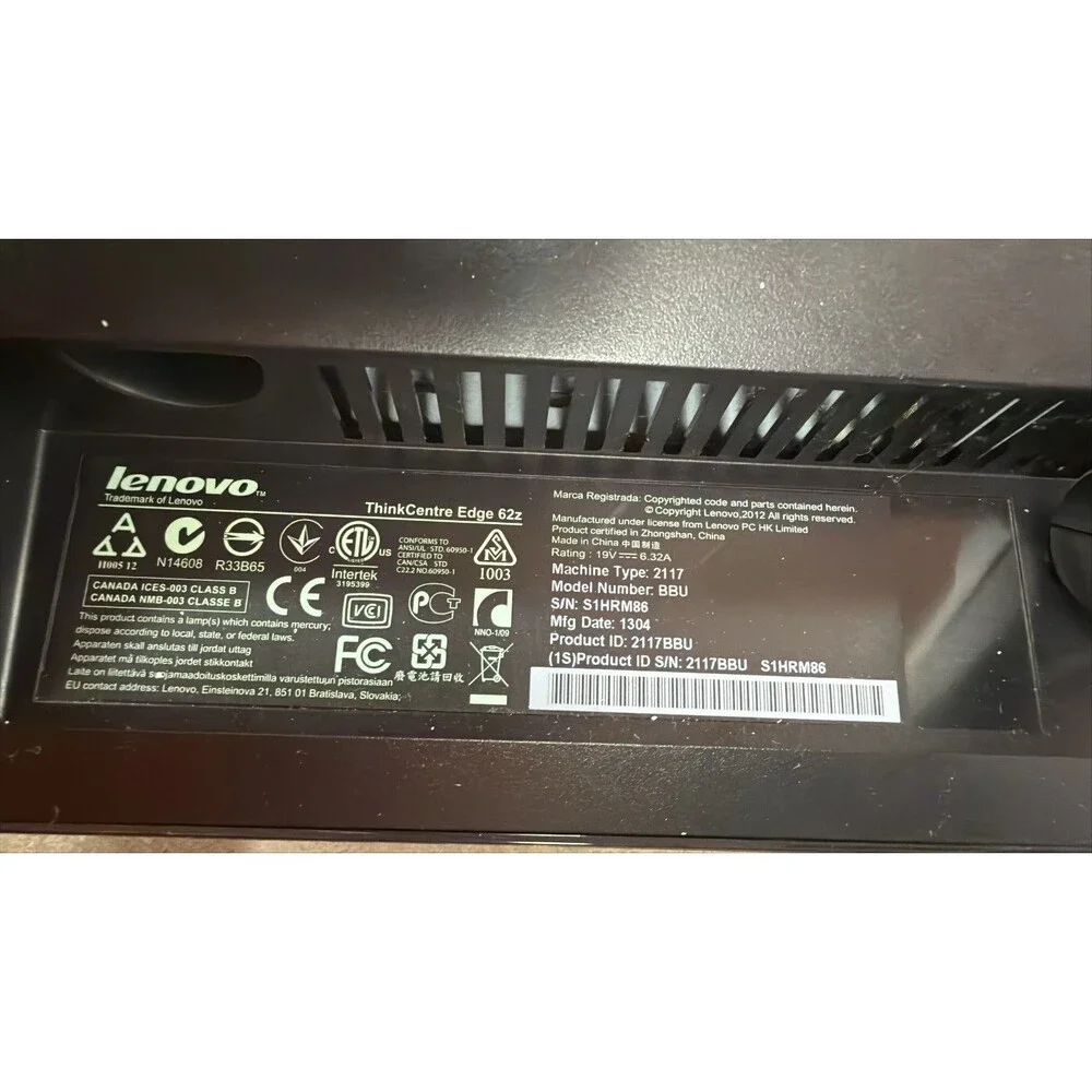 Lenovo ThinkCentre Edge 62z
